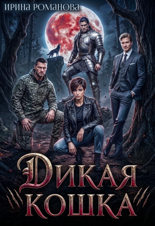 Обложка книги «Дикая кошка» — Ирина Романова, ISBN 9785524056368