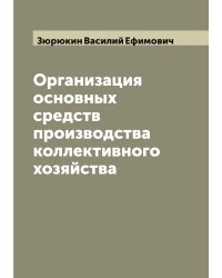 Организация основных средств производства коллективного хозяйства