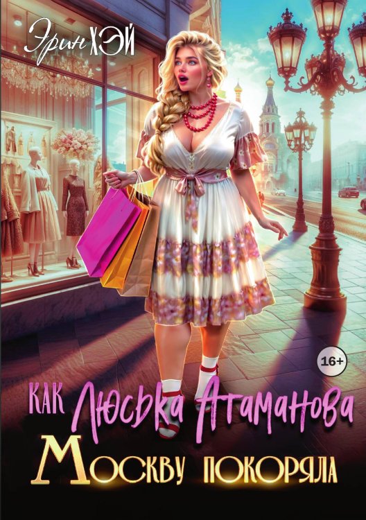 Обложка книги «Как Люська Атаманова Москву покоряла» — Эрин Хэй, ISBN 9785521947690