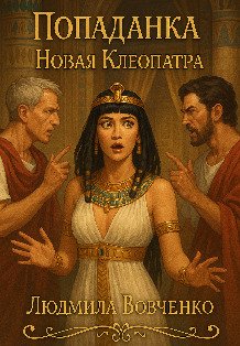 Обложка книги «Попаданка . Новая Клеопатра.» — Людмила Вовченко, ISBN 9785524063601