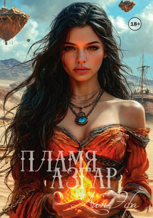 Обложка книги «Пламя Азгар» — Лин Эфа, ISBN 9785521947942