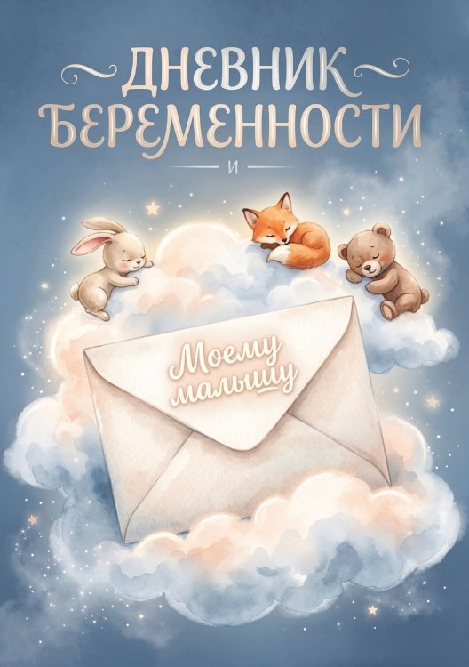Обложка книги «Дневник беременности А5, недатированный, 100 стр с разлиновкой — подарок маме» — Нет автора, ISBN 9785521985630