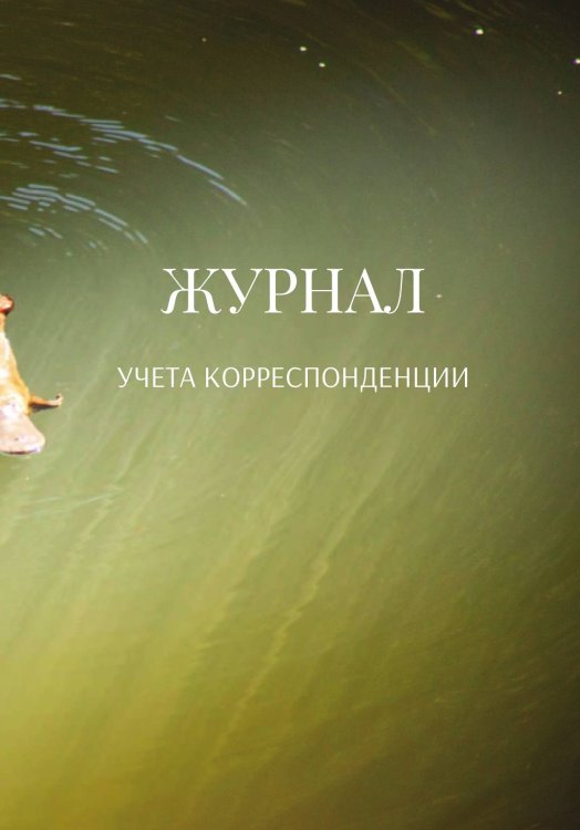 Обложка книги «Журнал учета корреспонденции» — автора нет, ISBN 9785521889822