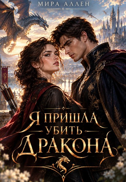 Обложка книги «Я пришла убить дракона» — Мира Аллен, ISBN 9785524061065