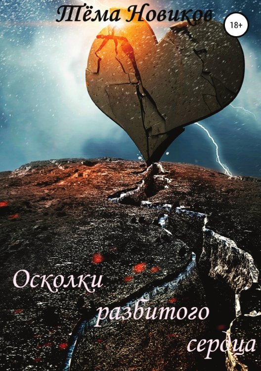 Обложка книги «Осколки разбитого сердца» — Тёма Новиков, ISBN 9785532933972