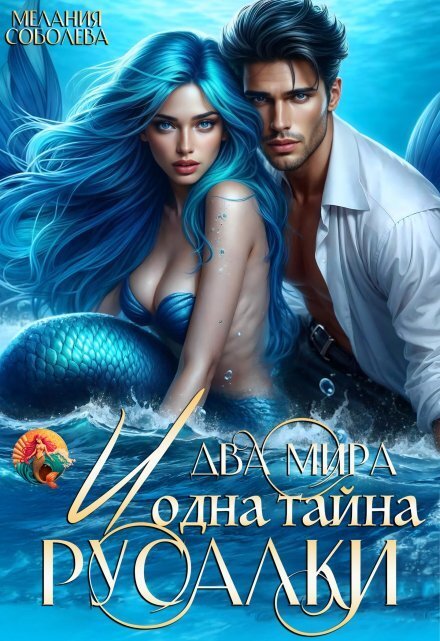 Обложка книги «Два мира и одна тайна русалки» — Мелания Соболева, ISBN 9785524032324