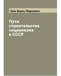 Пути строительства социализма в СССР