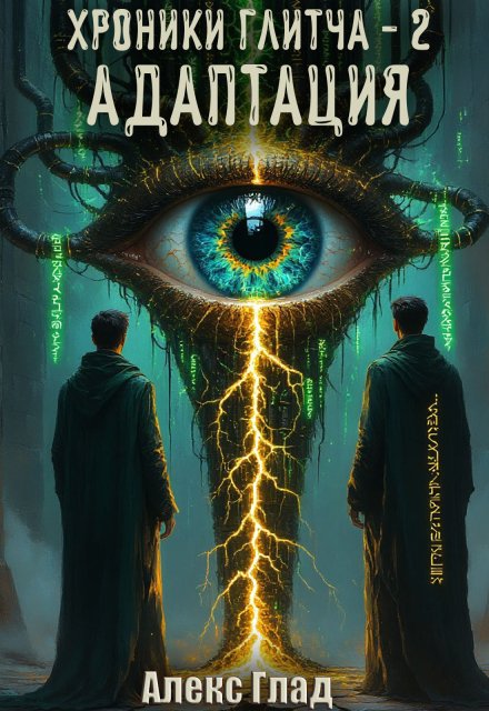 Обложка книги «Хроники Глитча - 2. Адаптация» — Алекс Глад, ISBN 9785524048684