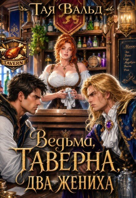 Обложка книги «Ведьма. Таверна. Два жениха.» — Тая Вальд, ISBN 9785524061720
