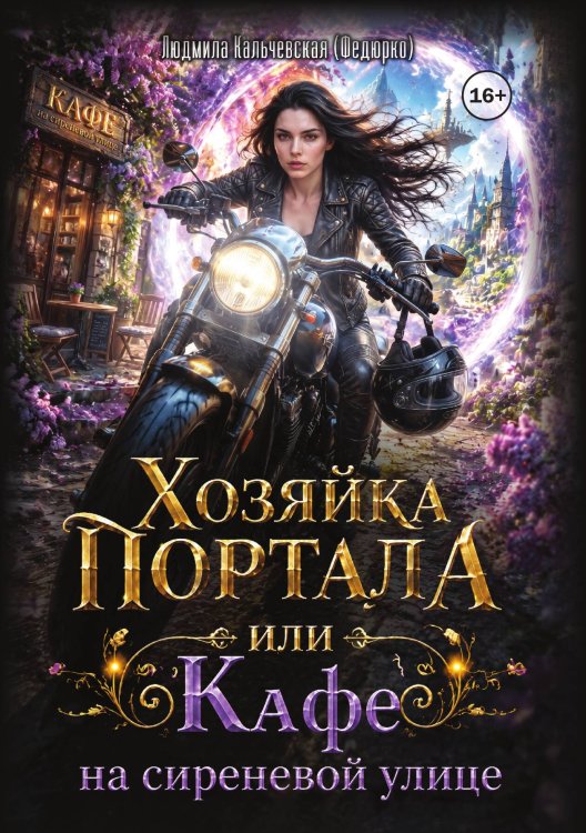 Обложка книги «Хозяйка портала или Кафе на сиреневой улице» — Людмила Кальчевская (Федюрко), ISBN 9785521997046