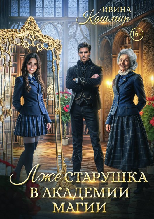 Обложка книги «Лжестарушка в академии магии» — Ивина Кашмир, ISBN 9785521948239