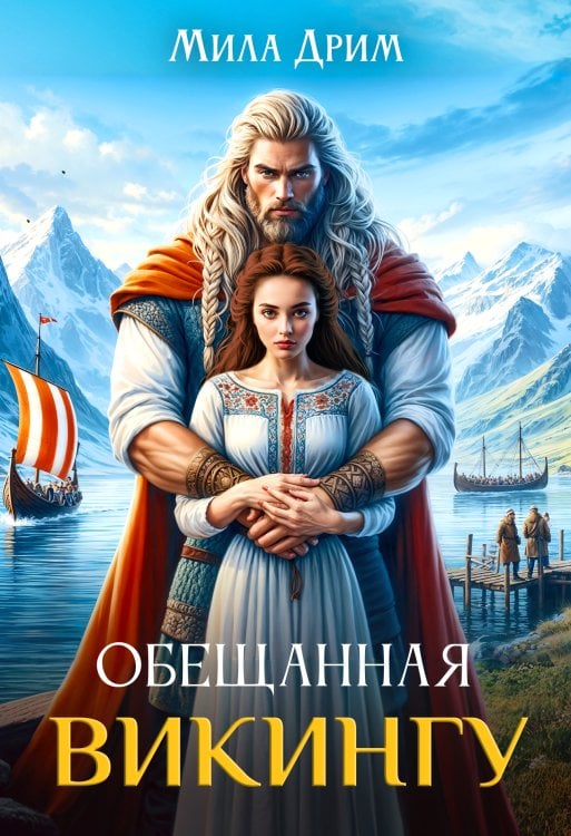 Обложка книги «Обещанная викингу» — Мила Дрим, ISBN 9785524017413