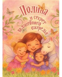 Полина и секрет волшебного ожерелья. Именная книга для девочек с заданиями