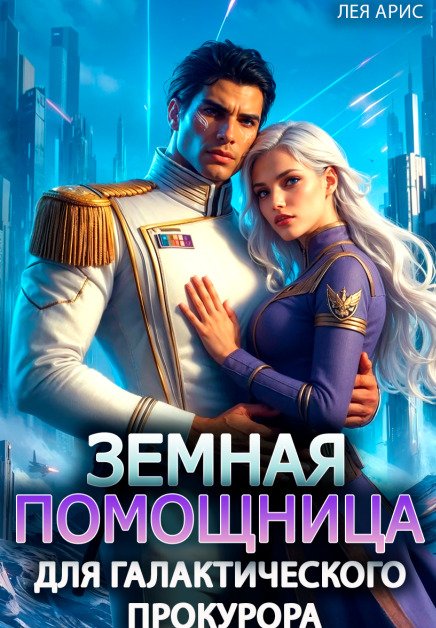 Обложка книги «Земная помощница для галактического прокурора» — Лея Арис, ISBN 9785524054449