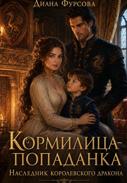 Кормилица-попаданка. Наследник королевского дракона Обложка книги «Кормилица-попаданка. Наследник королевского дракона» — Диана Фурсова, ISBN 9785524019509