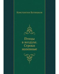 Птицы в воздухе. Строки напевные