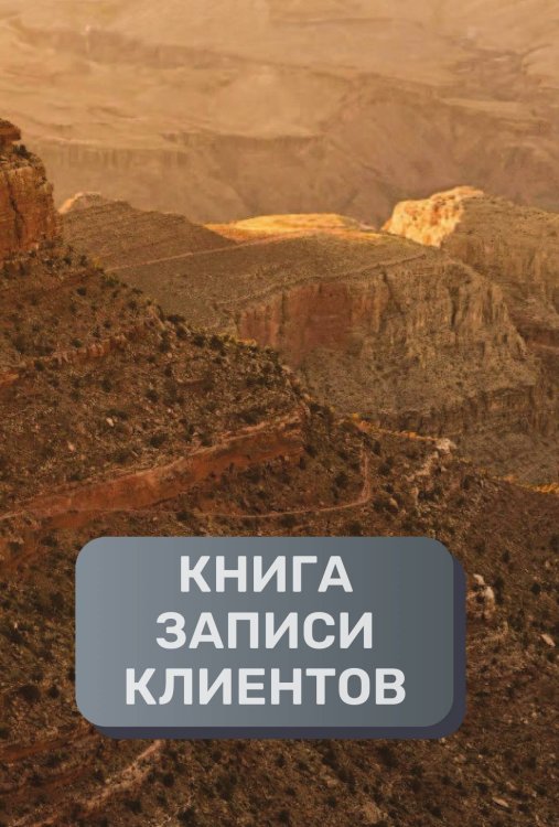Обложка книги «Книга записи клиентов» — автора нет, ISBN 9785521894574