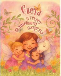 Света и секрет волшебного ожерелья. Именная книга для девочек с заданиями