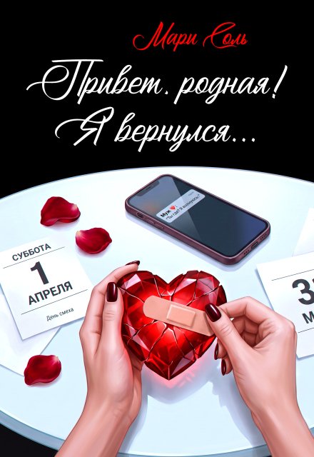 Обложка книги «Привет, родная! Я вернулся...» — Мари Соль, ISBN 9785524049957