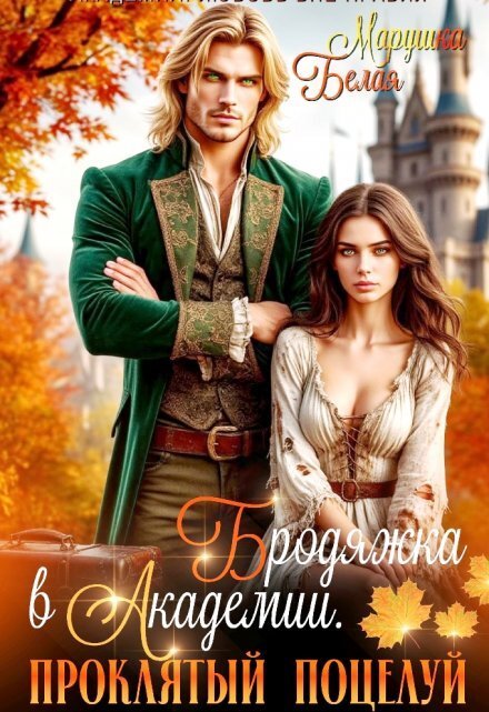 Обложка книги «Бродяжка в академии. Проклятый поцелуй» — Марушка Белая, ISBN 9785524031426