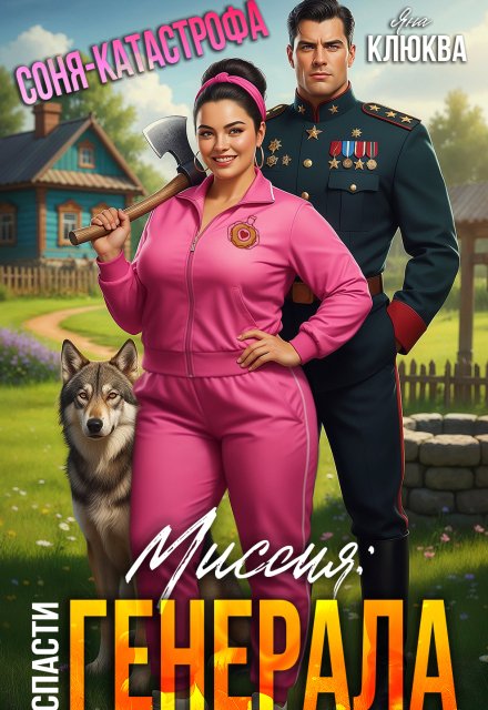 Обложка книги «Соня-катастрофа. Миссия: Спасти Генерала» — Яна Клюква, ISBN 9785524049766