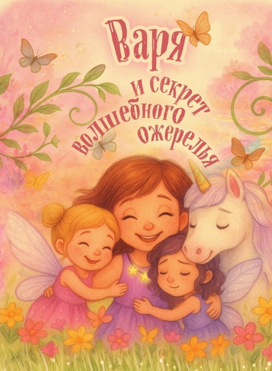 Обложка книги «Варя и секрет волшебного ожерелья. Именная книга для девочек с заданиями» — Нет автора, ISBN 9785042281068
