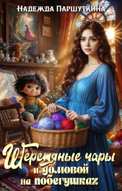 Обложка книги «Шерстяные чары и домовой на побегушках» — Надежда Паршуткина, ISBN 9785524051929
