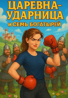 Обложка книги «Царевна - Ударница и семь богатырей.» — Людмила Вовченко, ISBN 9785524064042