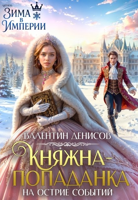 Обложка книги «Княжна-попаданка на острие событий» — Валентин Денисов, ISBN 9785524027252