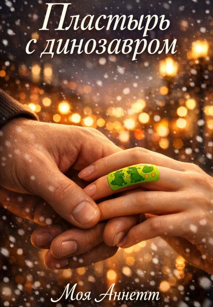 Обложка книги «Пластырь с динозавром» — Моя Аннетт, ISBN 9785524044457