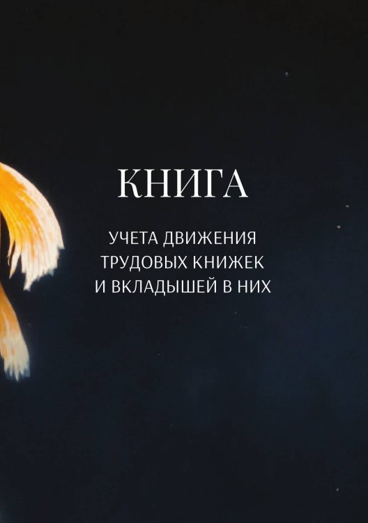 Обложка книги «Книга учета трудовых книжек и вкладыщей к ним» — автора нет, ISBN 9785521887712