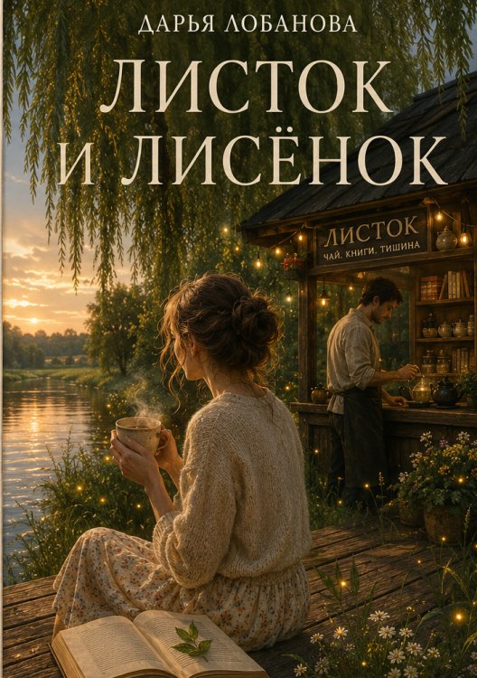 Обложка книги «Листок и лисёнок» — Дарья Лобанова, ISBN 9785524012722