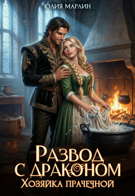 Обложка книги «Развод с драконом. Хозяйка прачечной» — Юлия Марлин, ISBN 9785524041531