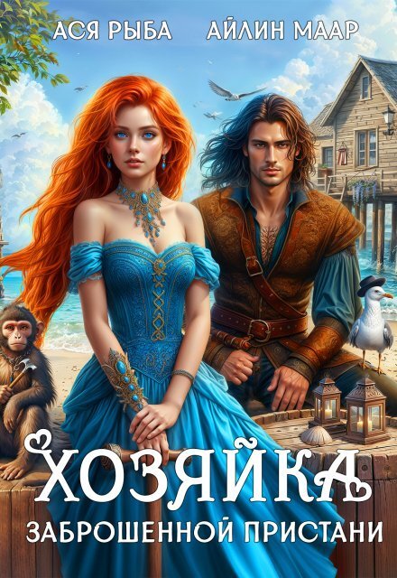 Обложка книги «Хозяйка заброшенной пристани» — Ася Рыба; Айлин Маар, ISBN 9785524049469