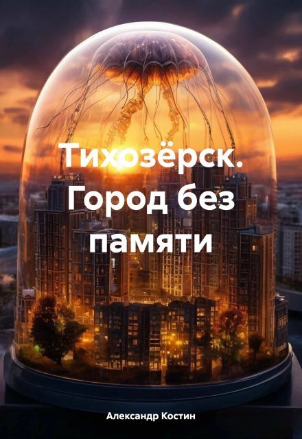 Обложка книги «Тихозёрск. Город без памяти» — Александр Костин., ISBN 9785524062383