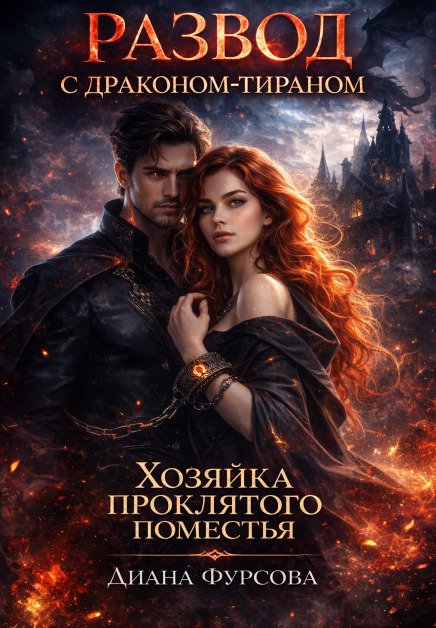 Обложка книги «Развод с драконом-тираном. Хозяйка проклятого поместья» — Диана Фурсова, ISBN 9785524019356