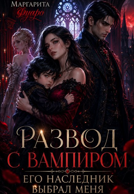 Обложка книги «Развод с вампиром. Его наследник выбрал меня» — Маргарита Фуаро, ISBN 9785524042620
