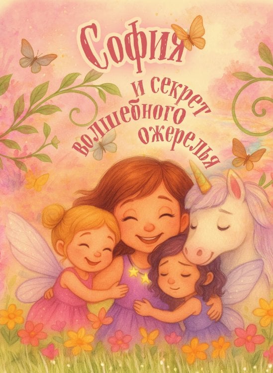 Обложка книги «София и секрет волшебного ожерелья. Именная книга для девочек с заданиями» — Нет автора, ISBN 9785042281396