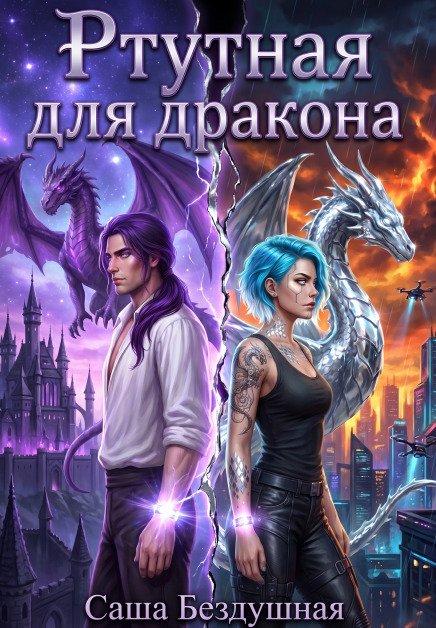 Обложка книги «Ртутная для дракона» — Саша Бездушная, ISBN 9785524012807