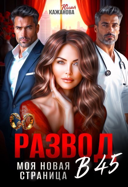 Обложка книги «Развод в 45. Моя новая страница.» — Юлия Кажанова, ISBN 9785524035196
