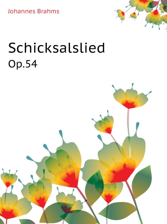 Обложка книги «Schicksalslied» — Johannes Brahms, ISBN 9785517736284