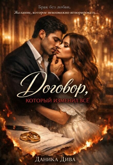 Обложка книги «Договор, который изменил все» — Даника Дива, ISBN 9785524033369