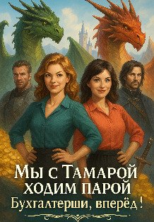 Обложка книги «Мы с Тамарой ходим парой. Бухгалтерши вперёд!» — Людмила Вовченко, ISBN 9785524063397