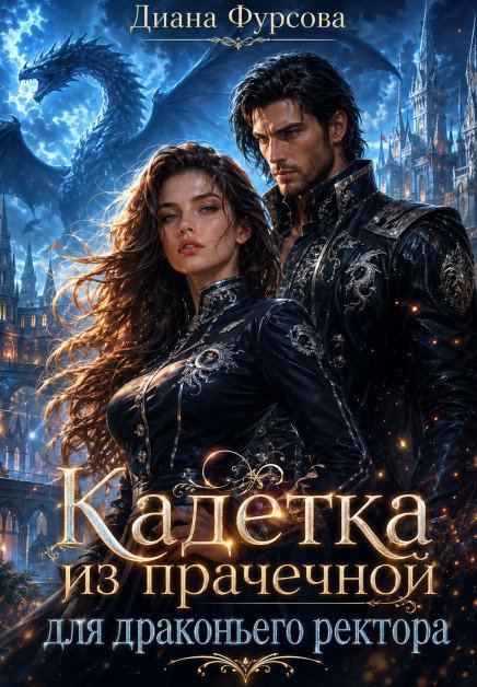 Обложка книги «Кадетка из прачечной для драконьего ректора» — Диана Фурсова, ISBN 9785524019516
