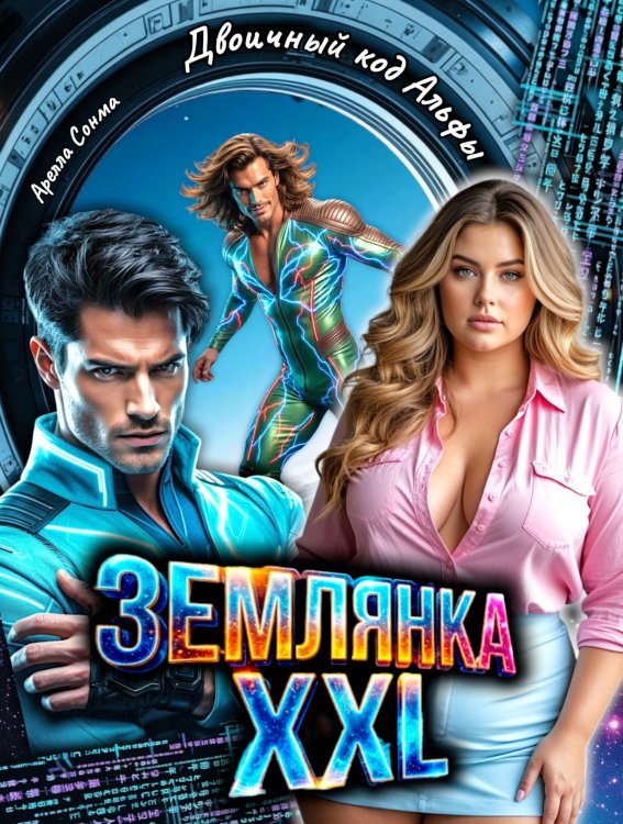 Обложка книги «Землянка Xxl. Двоичный код Альфы» — Арелла Сонма, ISBN 9785524062536