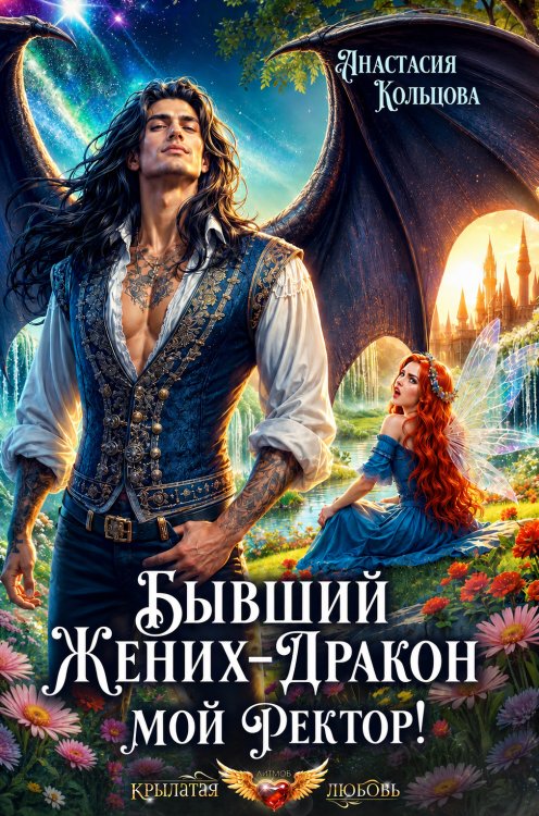 Обложка книги «Бывший жених-дракон — мой ректор!» — Анастасия Кольцова, ISBN 9785521938520