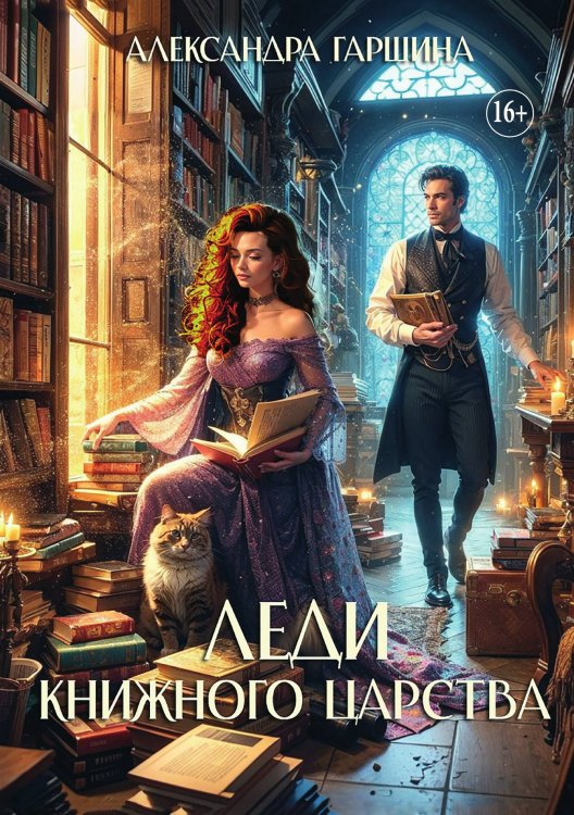 Обложка книги «Леди книжного царства» — Александра Гаршина, ISBN 9785521929863
