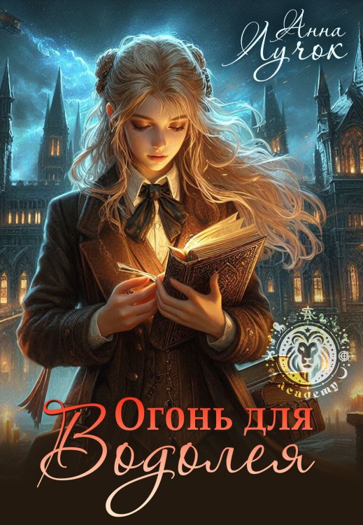 Обложка книги «Огонь для водолея» — Анна Лучок, ISBN 9785524013712