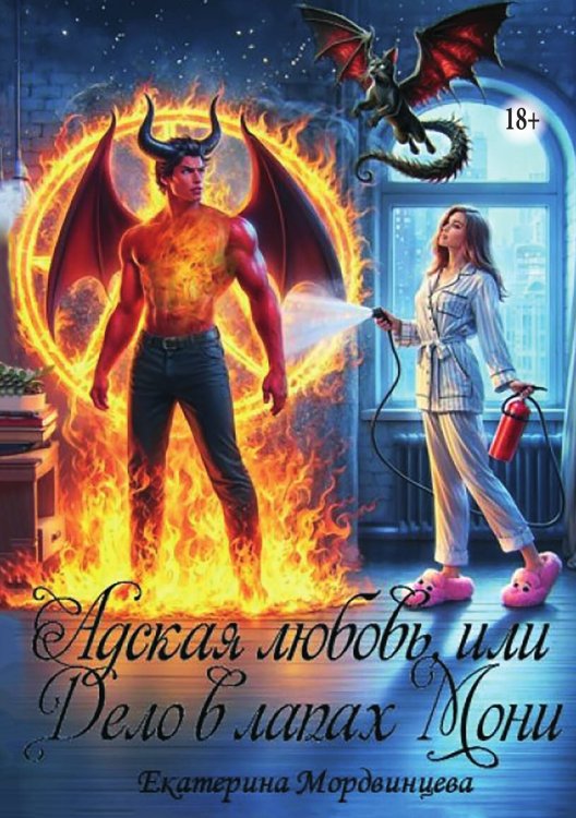 Обложка книги «Адская любовь, или Дело в лапах Мони» — Екатерина Мордвинцева, ISBN 9785524003812