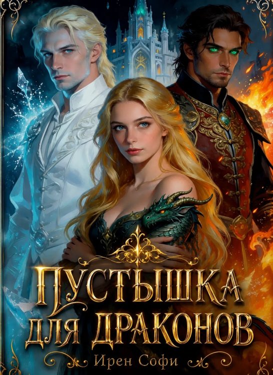 Обложка книги «Пустышка для драконов» — Ирен Софи, ISBN 9785524041678